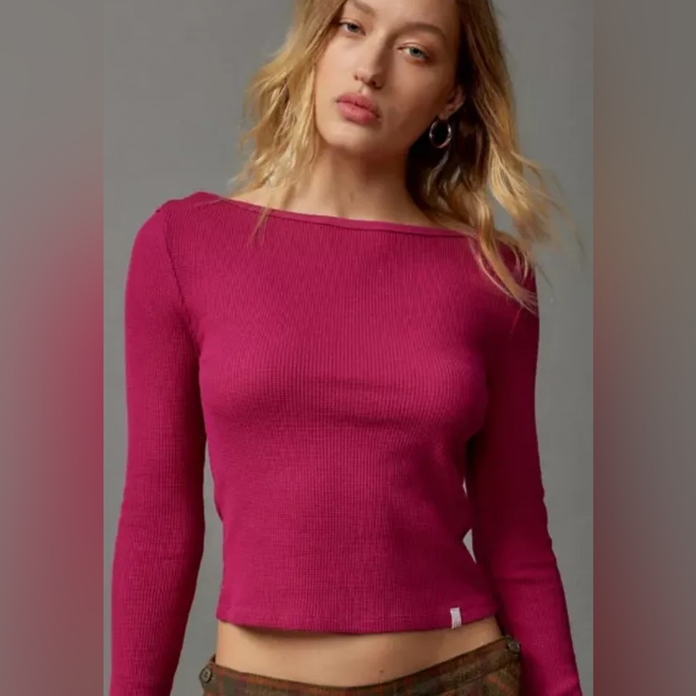 urban outfitters willow waffle long sleeve